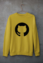 Load image into Gallery viewer, GitHub Unisex Sweatshirt for Men/Women-Mustard yellow-Ektarfa.online
