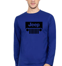 Load image into Gallery viewer, Jeep Full Sleeves T-Shirt for Men-Royal Blue-Ektarfa.online
