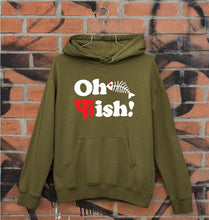 Load image into Gallery viewer, Fish Funny Unisex Hoodie for Men/Women-Olive Green-Ektarfa.online
