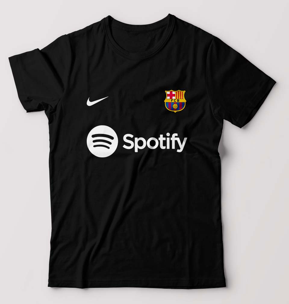 Barcelona 2022-23 T-Shirt for Men-Black-Ektarfa.online