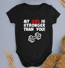 Load image into Gallery viewer, Gym Funny Kids Romper For Baby Boy/Girl-Black-Ektarfa.online
