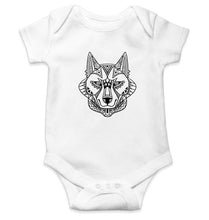 Load image into Gallery viewer, WOLF Kids Romper For Baby Boy/Girl-0-5 Months(18 Inches)-White-Ektarfa.online
