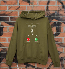 Load image into Gallery viewer, Maldives Calling Unisex Hoodie for Men/Women-Olive Green-Ektarfa.online
