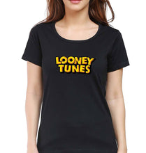 Load image into Gallery viewer, Looney Tunes T-Shirt for Women-Black-Ektarfa.online
