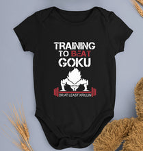 Load image into Gallery viewer, Goku Gym Kids Romper For Baby Boy/Girl-Black-Ektarfa.online
