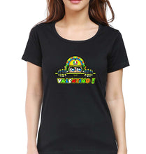 Load image into Gallery viewer, Valentino Rossi(VR 46) T-Shirt for Women-Black-Ektarfa.online
