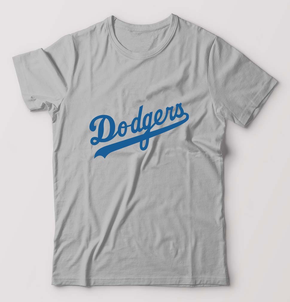 Los Angeles Dodgers T-Shirt for Men-Grey Melange-Ektarfa.online