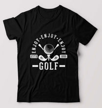Load image into Gallery viewer, Golf T-Shirt for Men-Black-Ektarfa.online
