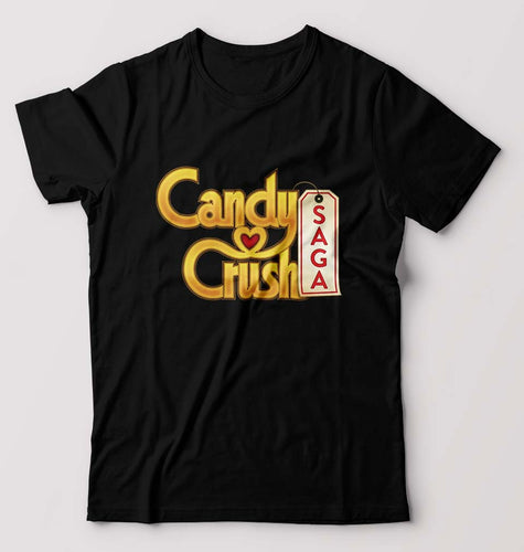 Candy Crush T-Shirt for Men-Black-Ektarfa.online