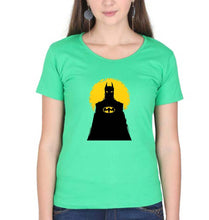 Load image into Gallery viewer, Batman Superhero T-Shirt for Women-Flag Green-Ektarfa.online
