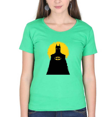 Batman Superhero T-Shirt for Women-Flag Green-Ektarfa.online