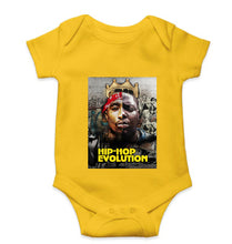 Load image into Gallery viewer, Hip-Hop Evolution Kids Romper For Baby Boy/Girl-0-5 Months(18 Inches)-Yellow-Ektarfa.online
