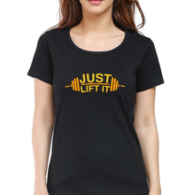 Load image into Gallery viewer, Gym T-Shirt for Women-Black-Ektarfa.online
