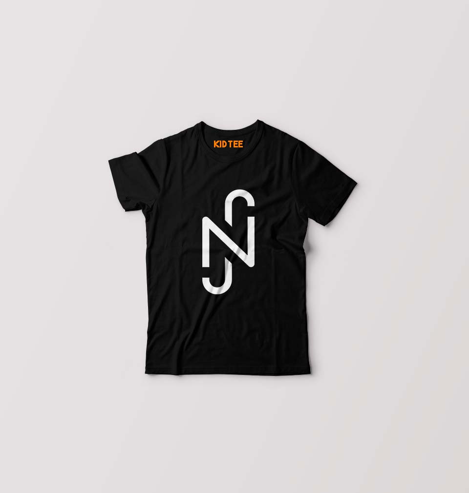 Neymar (NJR) Kids T-Shirt for Boy/Girl-Black-Ektarfa.online