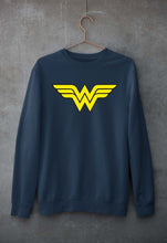 Load image into Gallery viewer, Wonder Woman Superhero Unisex Sweatshirt for Men/Women-Navy Blue-Ektarfa.online
