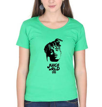Load image into Gallery viewer, Juice WRLD T-Shirt for Women-Flag Green-Ektarfa.online
