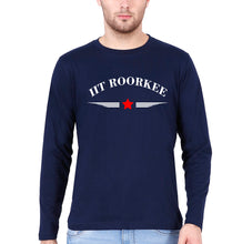 Load image into Gallery viewer, IIT Roorkee Full Sleeves T-Shirt for Men-Navy Blue-Ektarfa.online
