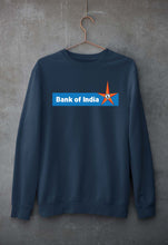 Load image into Gallery viewer, Bank of India Unisex Sweatshirt for Men/Women-Navy Blue-Ektarfa.online
