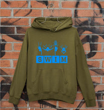 Load image into Gallery viewer, Swim Unisex Hoodie for Men/Women-Olive Green-Ektarfa.online
