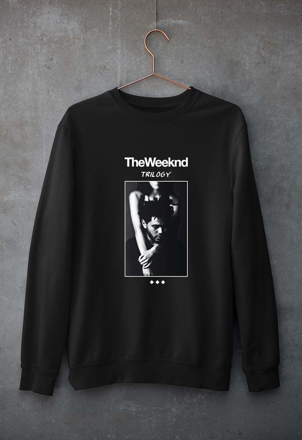 The Weeknd Trilogy Unisex Sweatshirt for Men/Women-Black-Ektarfa.online