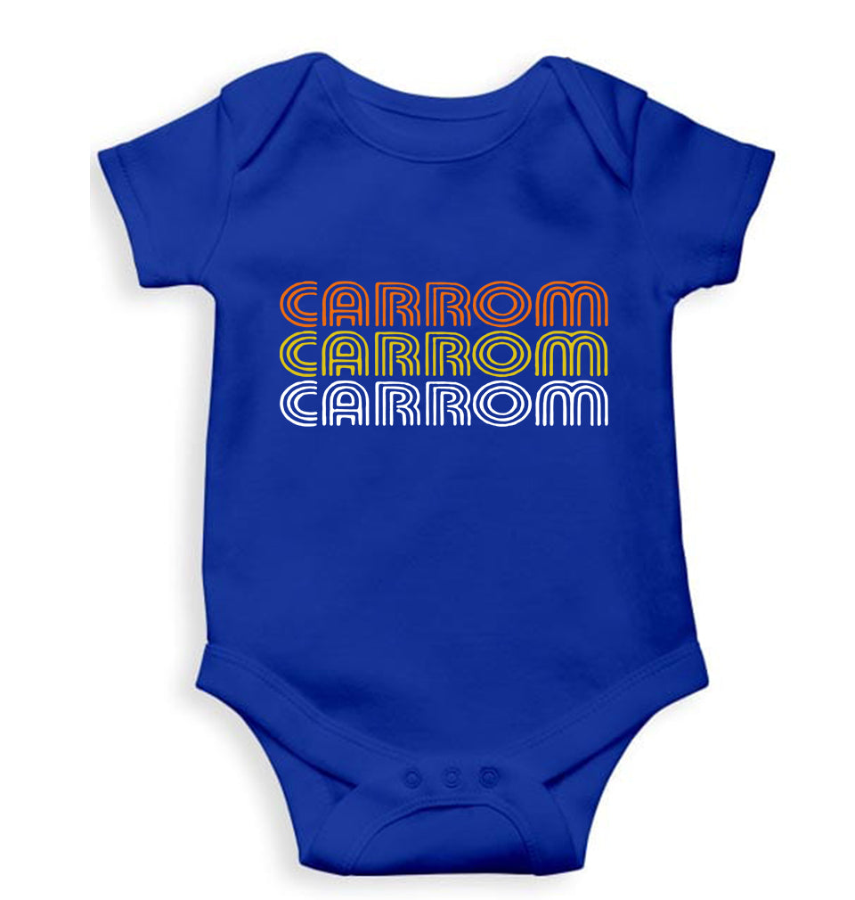 Carrom Kids Romper For Baby Boy/Girl-Royal Blue-Ektarfa.online