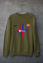 Load image into Gallery viewer, Barcelona 2022-23 Unisex Sweatshirt for Men/Women-Olive Green-Ektarfa.online
