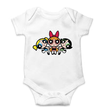 Load image into Gallery viewer, Powerpuff Girls Kids Romper For Baby Boy/Girl-0-5 Months(18 Inches)-White-Ektarfa.online
