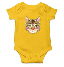 Load image into Gallery viewer, TRIANGLE_CAT Kids Romper For Baby Boy/Girl-0-5 Months(18 Inches)-Yellow-Ektarfa.online
