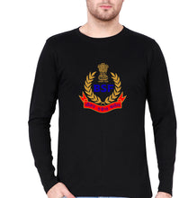 Load image into Gallery viewer, BSF Army Full Sleeves T-Shirt for Men-Black-Ektarfa.online
