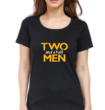 Load image into Gallery viewer, Two and a Half Men T-Shirt for Women-Black-Ektarfa.online
