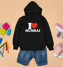 Load image into Gallery viewer, I Love Mumbai Kids Hoodie for Boy/Girl-Black-Ektarfa.online
