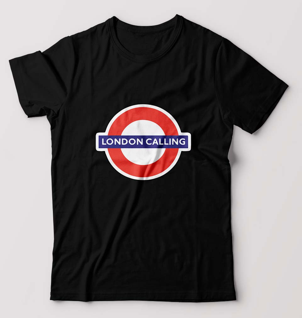 London Calling T-Shirt for Men-Black-Ektarfa.online
