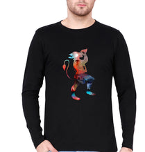 Load image into Gallery viewer, Hanuman Ji (God) Full Sleeves T-Shirt for Men-Black-Ektarfa.online

