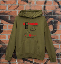 Load image into Gallery viewer, Piano Keyboard Unisex Hoodie for Men/Women-Olive Green-Ektarfa.online
