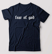 Load image into Gallery viewer, Fear of God T-Shirt for Men-Navy Blue-Ektarfa.online
