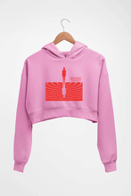 Load image into Gallery viewer, Stranger Things Crop HOODIE FOR WOMEN-Light Baby Pink-Ektarfa.online
