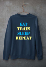 Load image into Gallery viewer, Gym Unisex Sweatshirt for Men/Women-Navy Blue-Ektarfa.online
