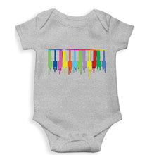 Load image into Gallery viewer, Piano Kids Romper For Baby Boy/Girl-Grey-Ektarfa.online
