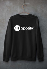 Load image into Gallery viewer, Spotify Unisex Sweatshirt for Men/Women-Black-Ektarfa.online
