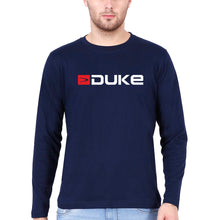 Load image into Gallery viewer, Duke Full Sleeves T-Shirt for Men-Navy Blue-Ektarfa.online
