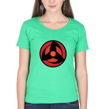 Load image into Gallery viewer, Sharingan T-Shirt for Women-Flag Green-Ektarfa.online
