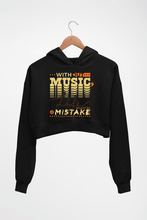 Load image into Gallery viewer, Music Crop HOODIE FOR WOMEN-Black-Ektarfa.online

