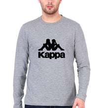 Load image into Gallery viewer, Kappa Full Sleeves T-Shirt for Men-Grey Melange-Ektarfa.online
