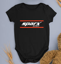 Load image into Gallery viewer, Sparx Kids Romper For Baby Boy/Girl-Black-Ektarfa.online

