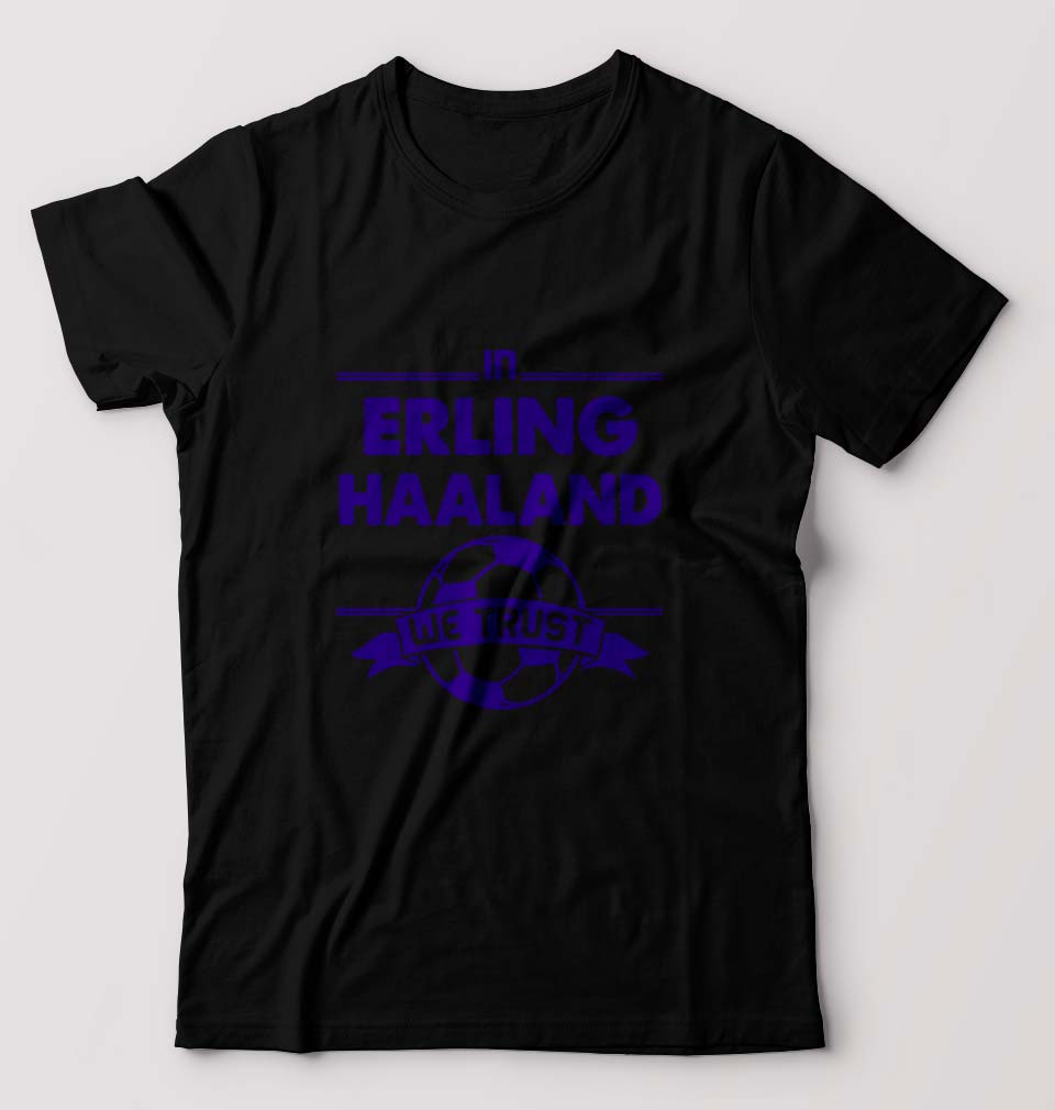 Erling Haaland T-Shirt for Men-Black-Ektarfa.online