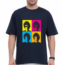 Load image into Gallery viewer, Bob Dylan Oversized T-Shirt for Men-Navy Blue-Ektarfa.online
