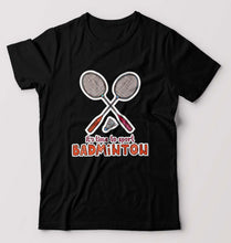 Load image into Gallery viewer, Badminton T-Shirt for Men-Black-Ektarfa.online
