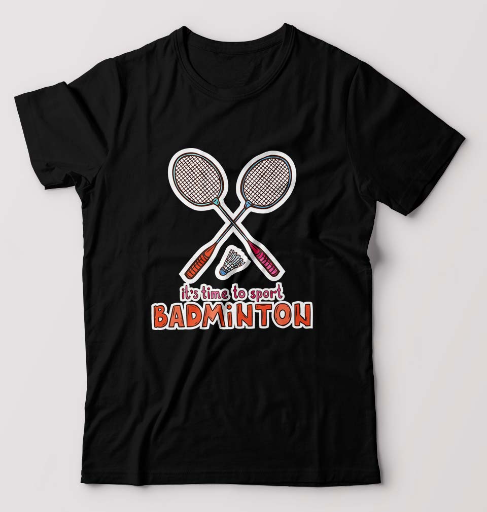 Badminton T-Shirt for Men-Black-Ektarfa.online