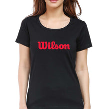 Load image into Gallery viewer, Wilson T-Shirt for Women-Black-Ektarfa.online

