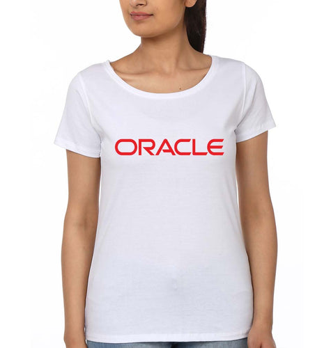 Oracle T-Shirt for Women-White-Ektarfa.online